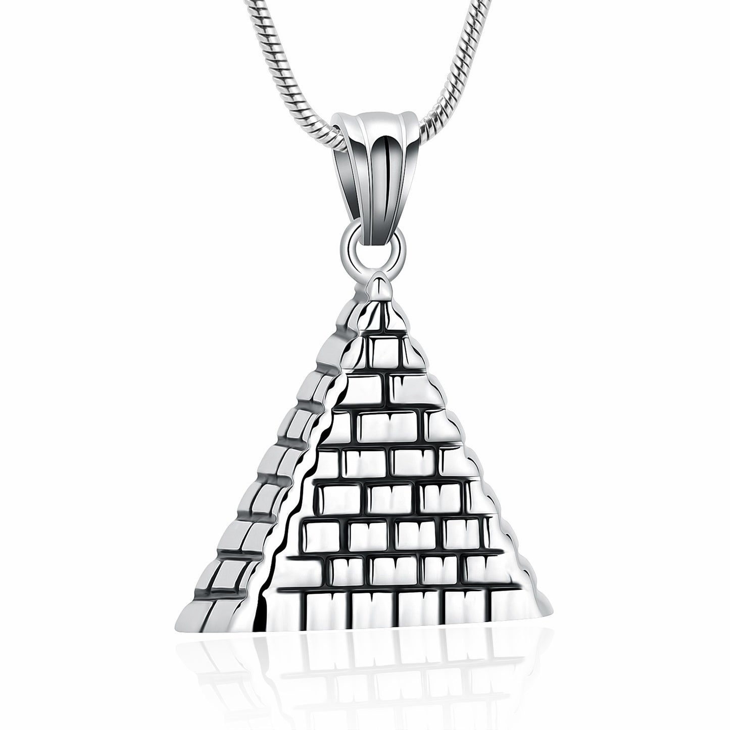 Pyramid Ashes Necklace Pendant