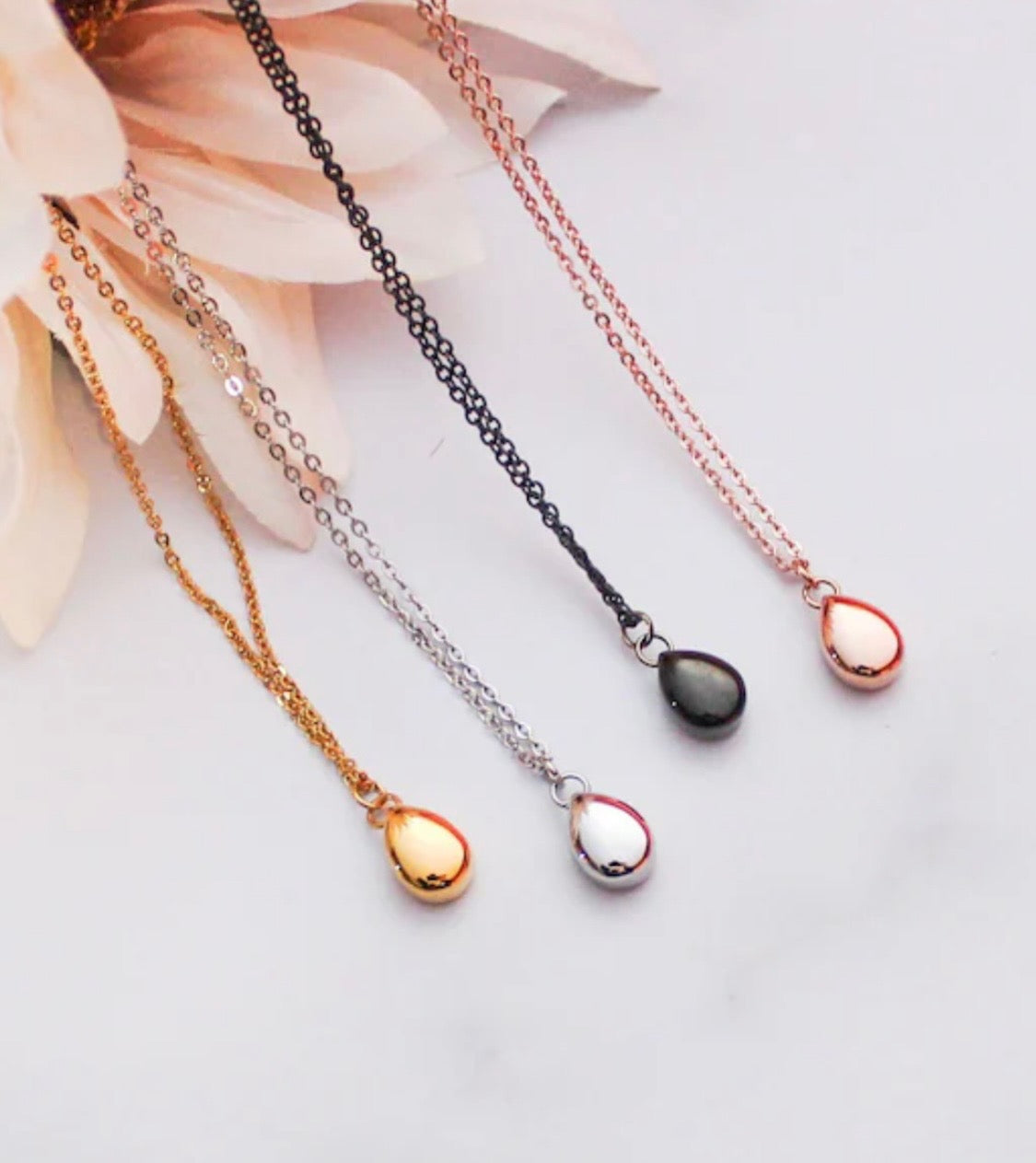 Tiny Tears Ashes Necklace Pendant