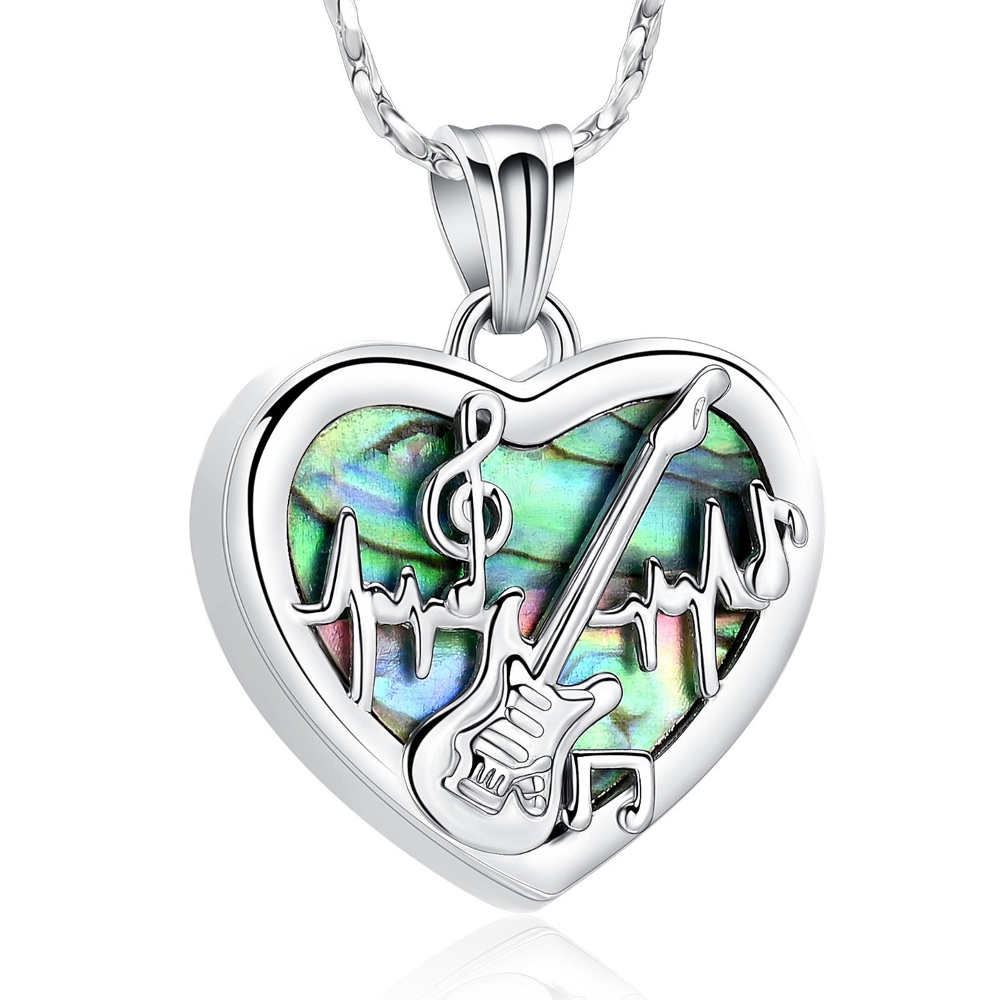 Music Lover Ashes Necklace Pendant