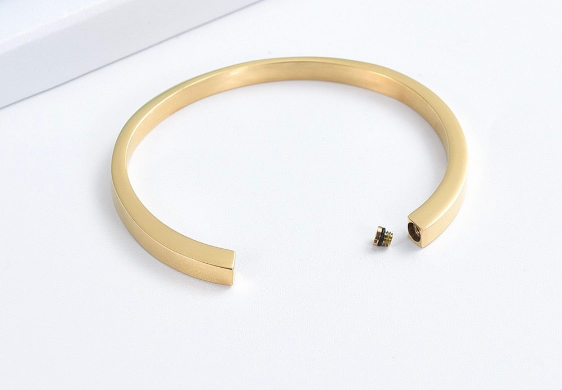 Gold Ashes Bracelet 20cm
