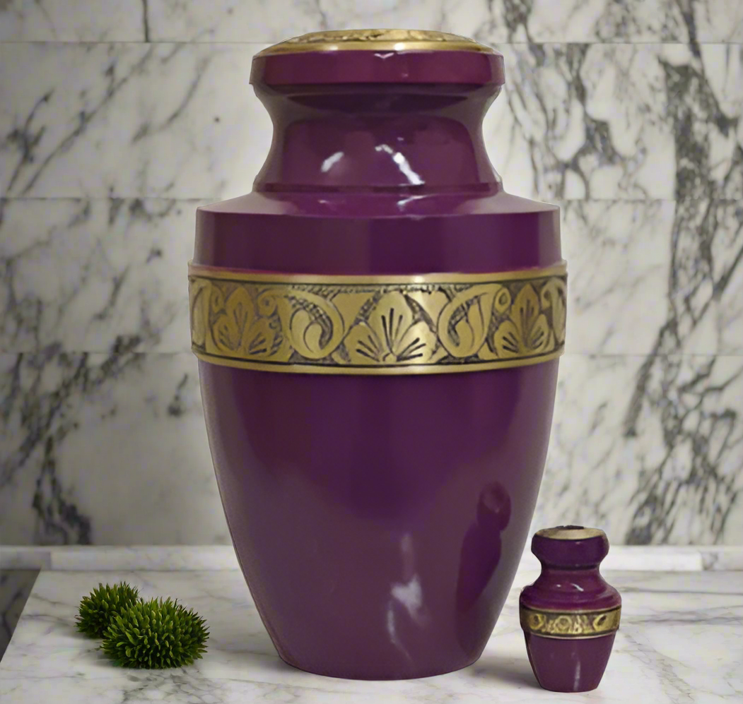 Elite Series Urn- Lavender Tranquility Urn
