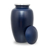 dark blue two tone 10" Full Size Ashes Urn