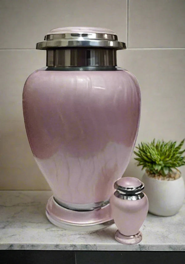 Elite Series Urn- Pink Hotep Urns w/FREE Keepsake