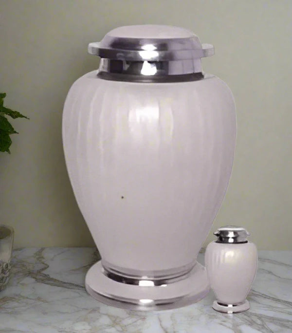 Elite Series Urn- White Hotep Urn