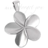 #022 Silver Flower Pendant Jewelry
