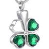 Four Leaf Clover cremation Jewelry