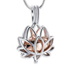 #037 Lotus Ashes Necklace Pendant