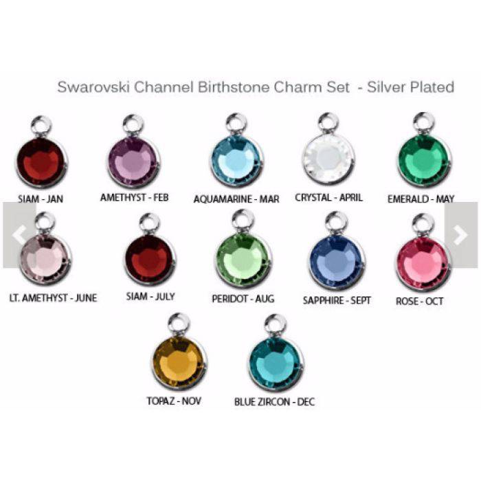 Birthstone Charms for Necklace's Jewelry Cremation Pendant Catalog