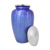 New light blue drop 10" Full Size Ashes Urn