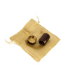 Brass Chocolate Brown Mini Pocket Keepsake Urn