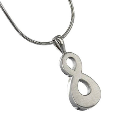 #M Infinity Ashes Necklace Pendant Jewelry Never Forget You