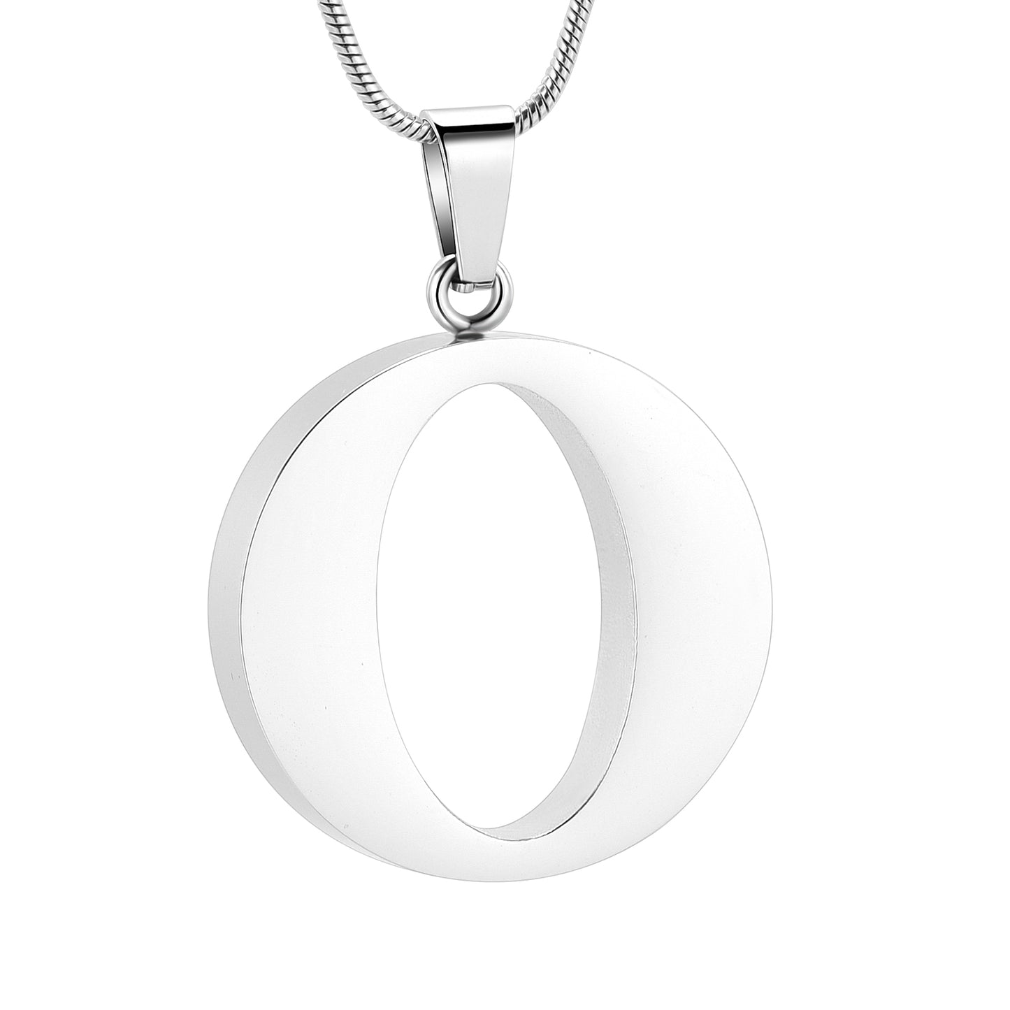 Letter O Ashes Necklace Pendant