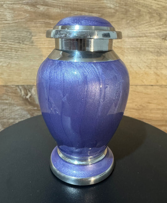 Blowout Lilac 3" Keepsake Size Ashes Urn