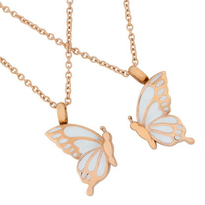 Butterfly Companion Ashes Necklace Pendant