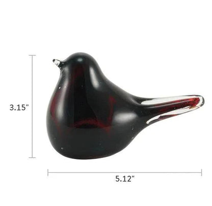 Blown Glass Scarlett Songbird Keepsake Urn Keepsake Urn NFY