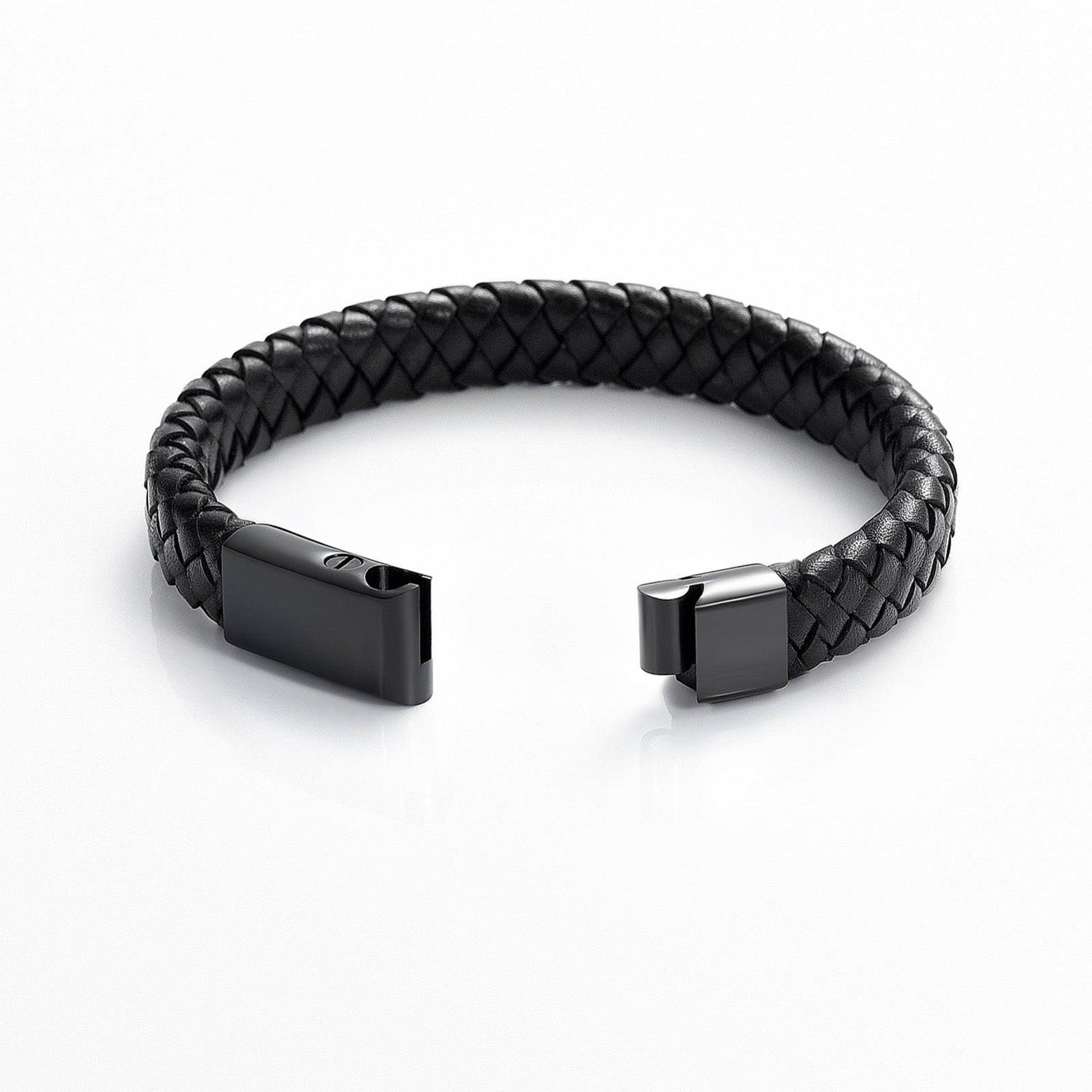 #009B BLACK BRACELET 24CM Jewelry Never Forget You