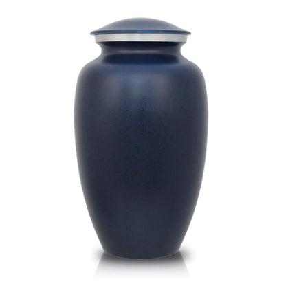 dark blue two tone 10" Full Size Ashes Urn