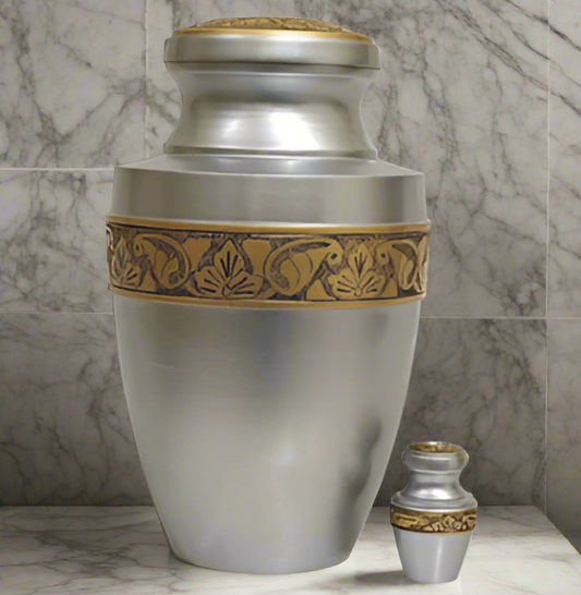 Elite Series Urn- Gray Tranquility Urn