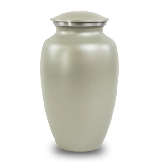 gray  classic full size urn