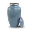 light blue two tone 10" Full Size Ashes Urn