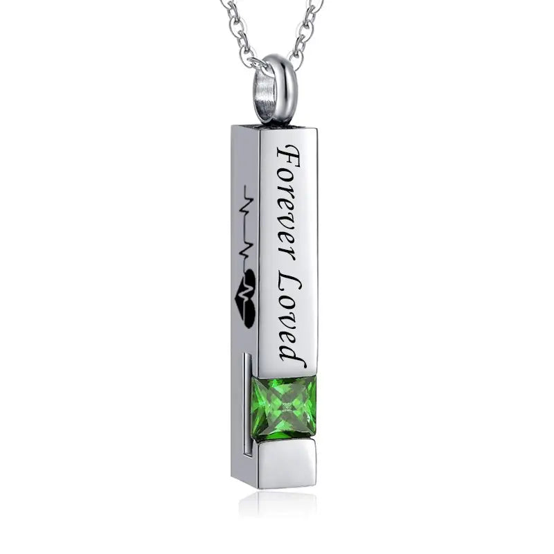 Pillar May Jewel Ashes Necklace Pendant