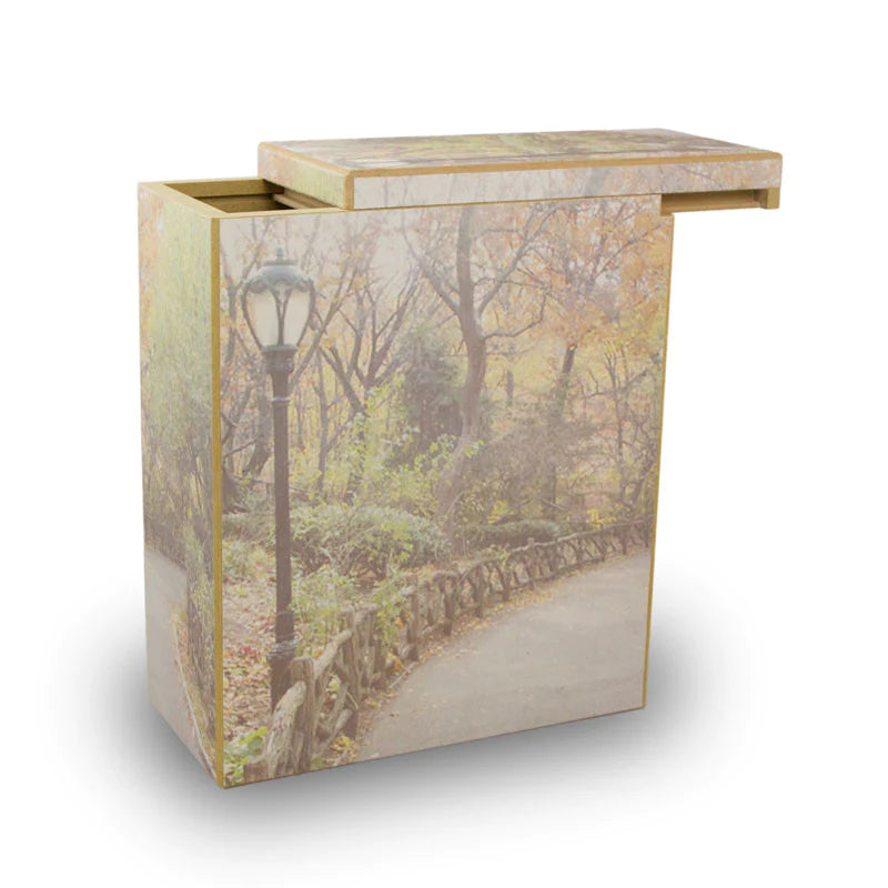 pathway Cremation Scattering Urn wood full size biodegradable Full Size Urn NFY