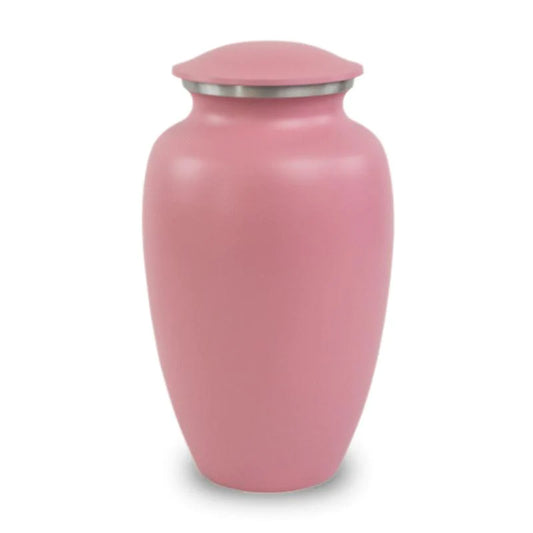 pink classic full size urn