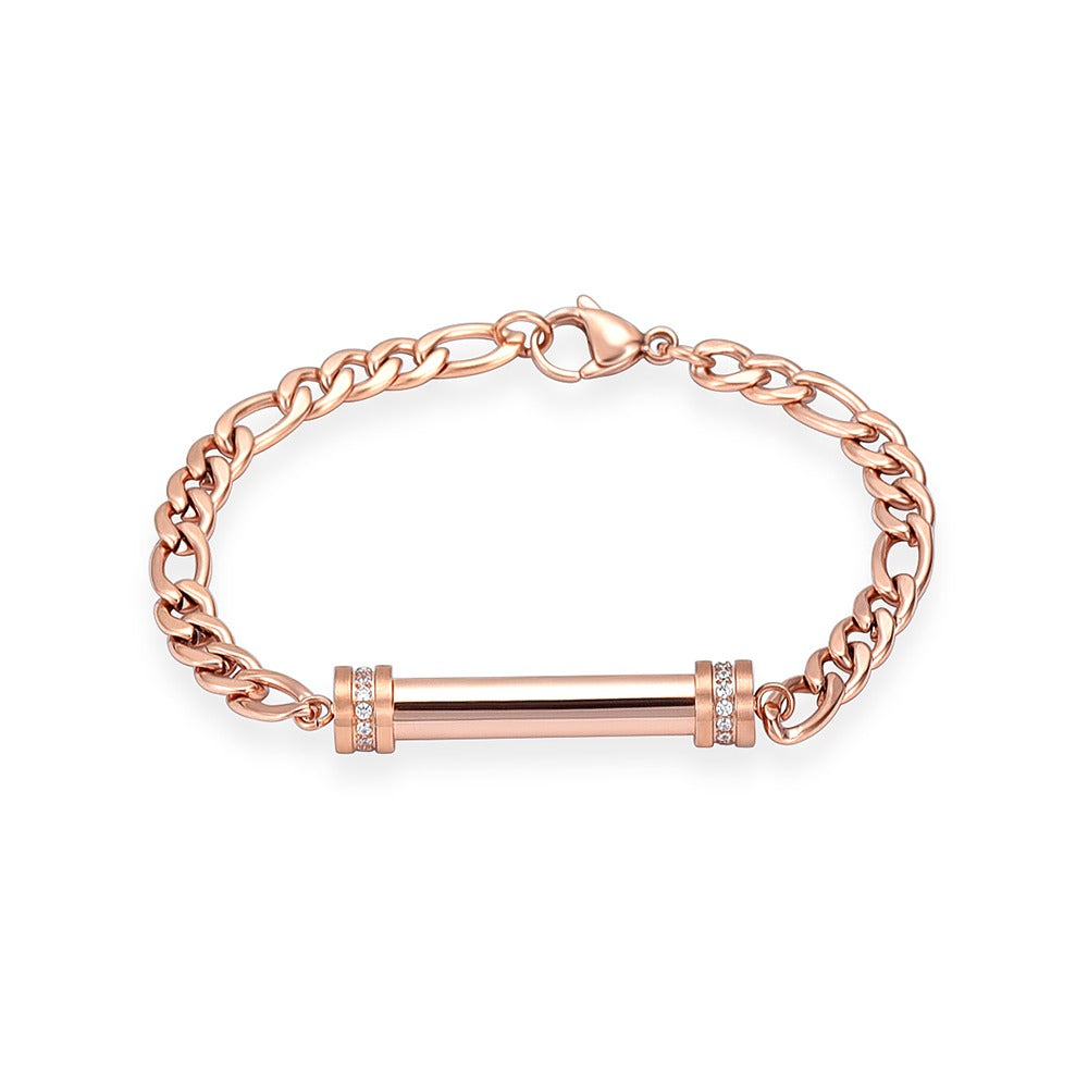 #007B Rose Gold Bracelet 20cm