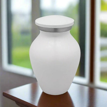 White Classic 3.5" Keepsake Urn Keepsake Urn NFY