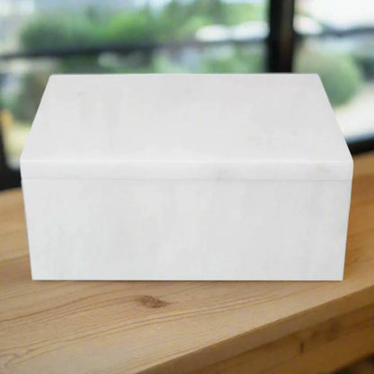 New White Marble Keepsake Urn Keepsake Urn NFY