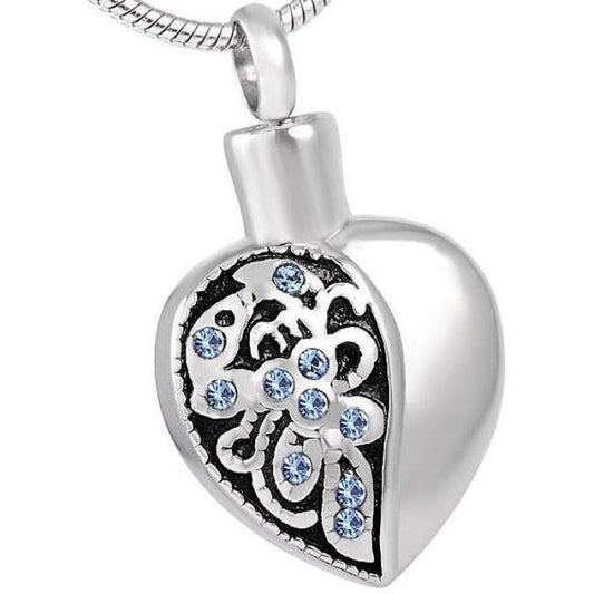 Heart Cremation Jewelry