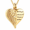 #002 God Has You Ashes Necklace Pendant