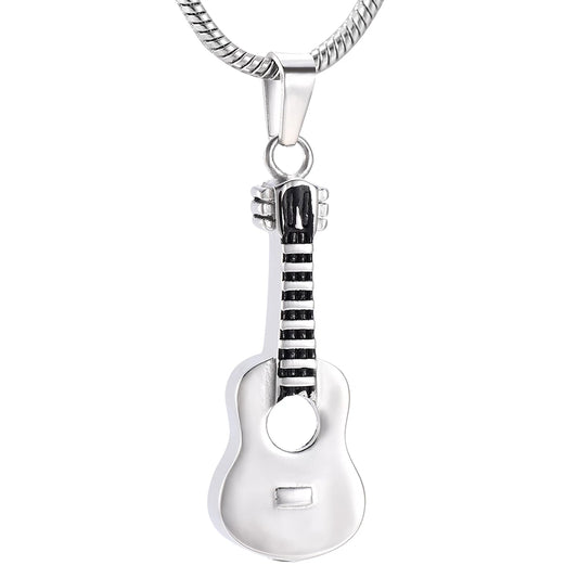 #033 Guitar Ashes Necklace Pendant