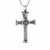 #023 Raelee's Cross Ashes Necklace Pendant