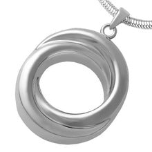 Infinite Circle Cremation jewelry