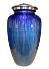 New light blue drop 10" Full Size Ashes Urn