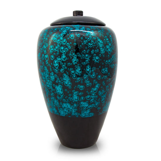 Bio Degradable Bamboo Blue 10" Full Size Urn