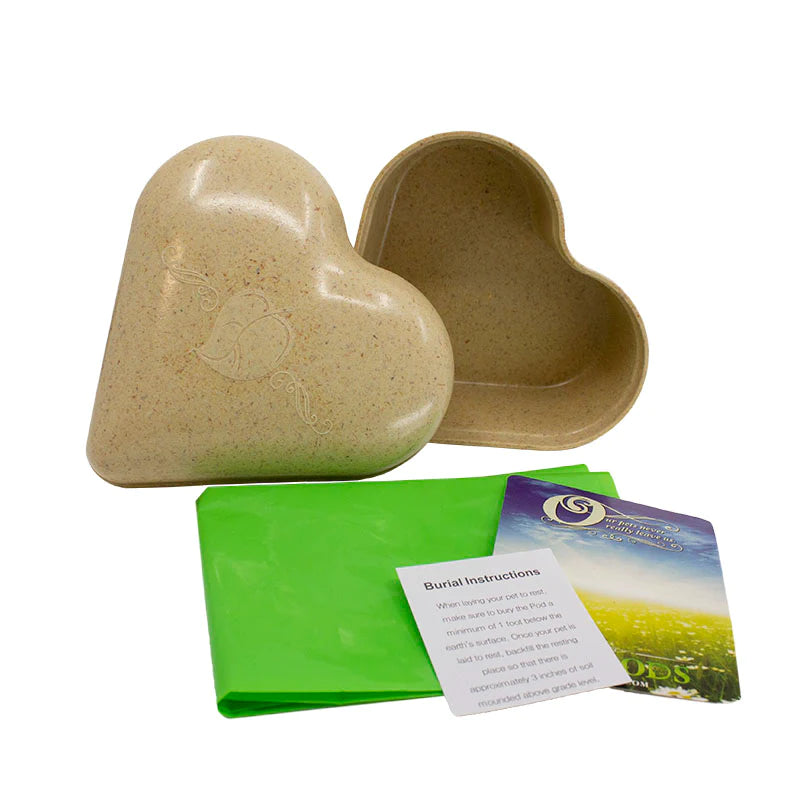 New Heart Biodegradable Pet Urn Full Size Urn NFY