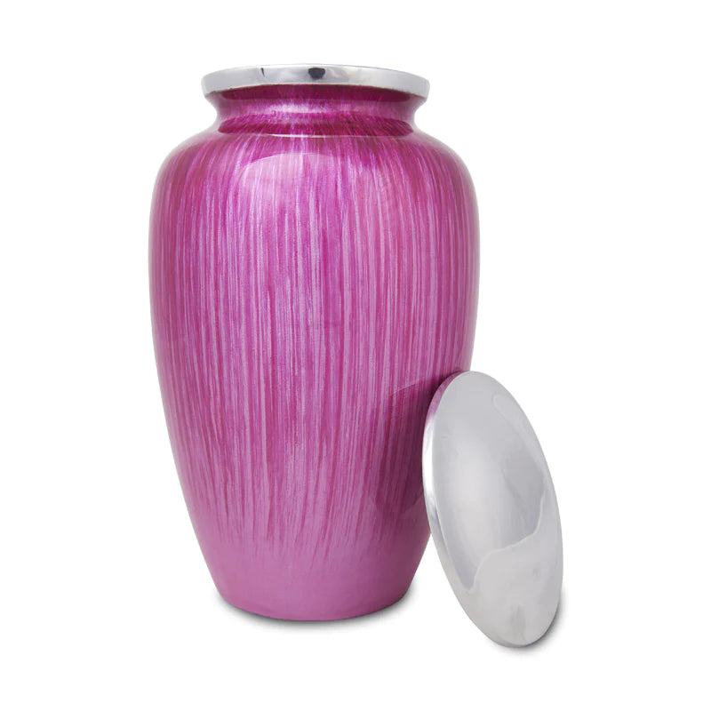 New Pink Drop 10" Full Size Ashes Urn Full Size Urn NFY