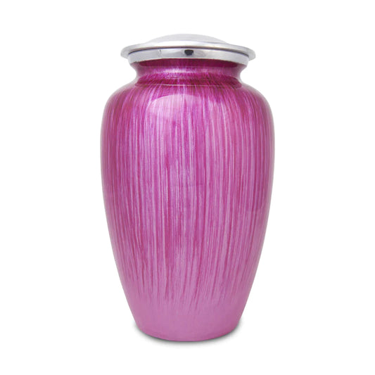 New Pink  Drop 10" Full Size Ashes Urn