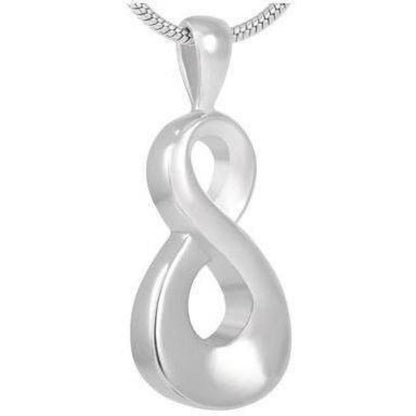 #M Infinity Ashes Necklace Pendant Jewelry Never Forget You