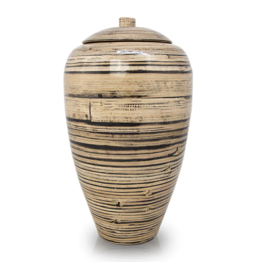 Bio Degradable Bamboo Earthtone 10" Full Size  Urn